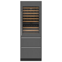 Chladnička na víno Subzero s chladicími zásuvkami 762 mm ICBDET3050WR