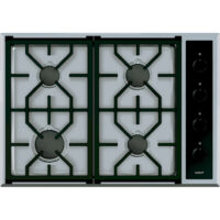 Plynová varná deska Wolf - přechodová - 762 mm ICBCG304T/S